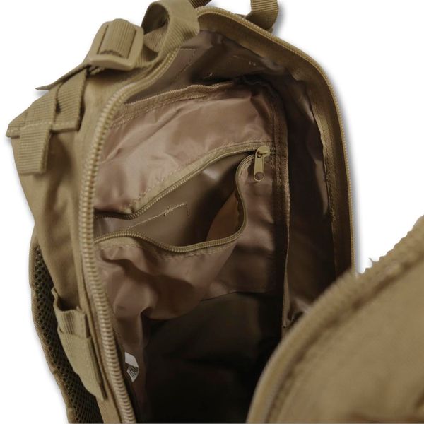 Тактичний рюкзак COMPACT ASSAULT PACK Coyote 24L 3045 фото