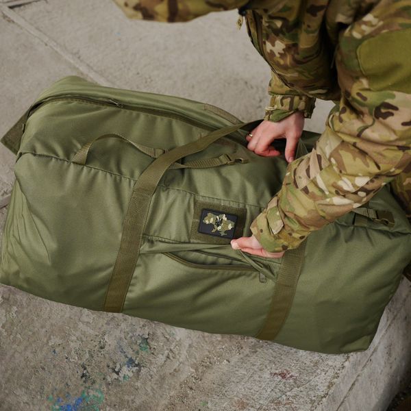 Сумка тактична KIBORG MILITARY BAG Хакі 6033 фото