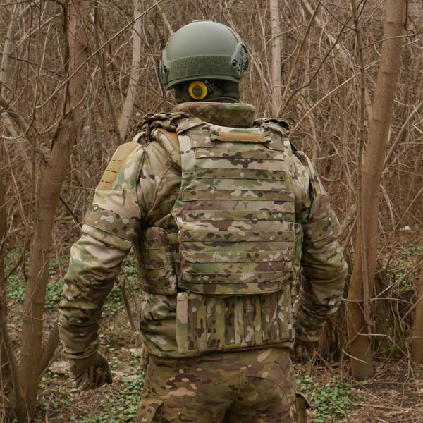 Бронекомплект Militex з балістичним захистом 1 клас захисту cordura USA Multicam 50500 фото